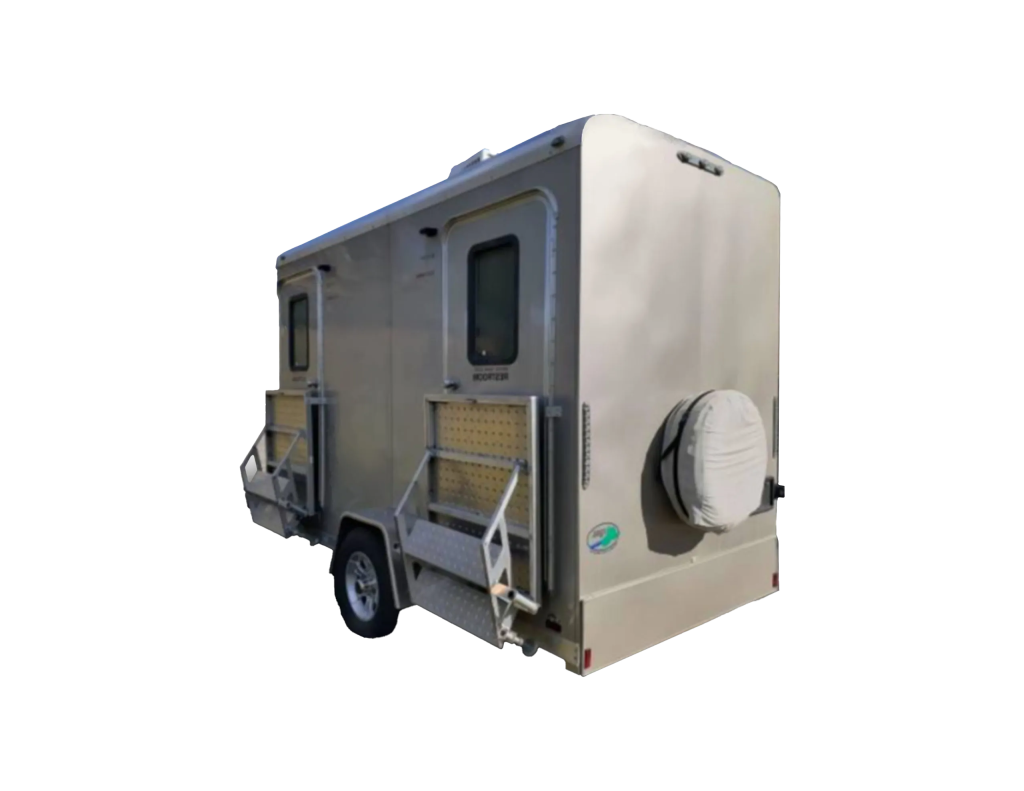 EcoLav Luxury Restroom Trailer – 4 Stall Wide