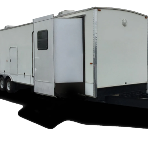 Basecamp 2 Room Star Trailer – w/ slide - Multicast Trailer Rental